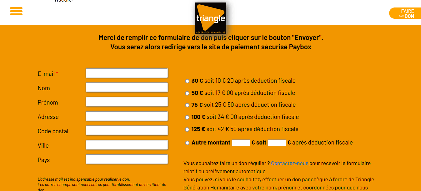 capture d'écran du site web sur-mesure de ALTM - page 